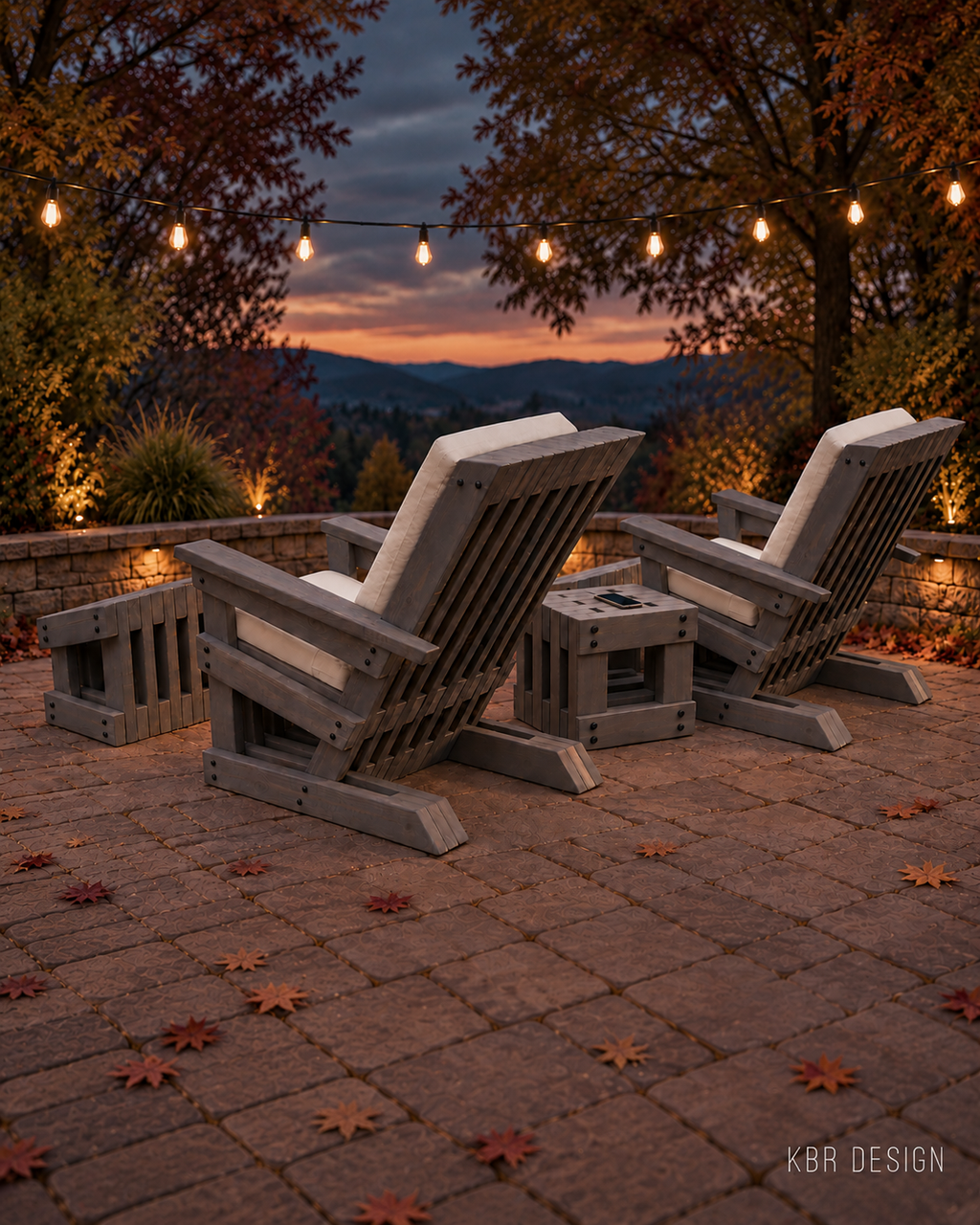 -Custom Shadow Slat™ Outdoor Lounger XL Set-