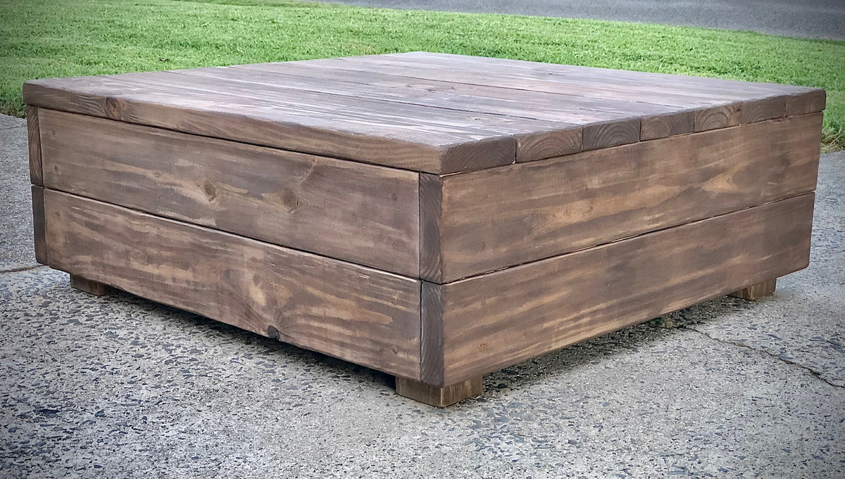 -Custom Low Profile Outdoor Table-