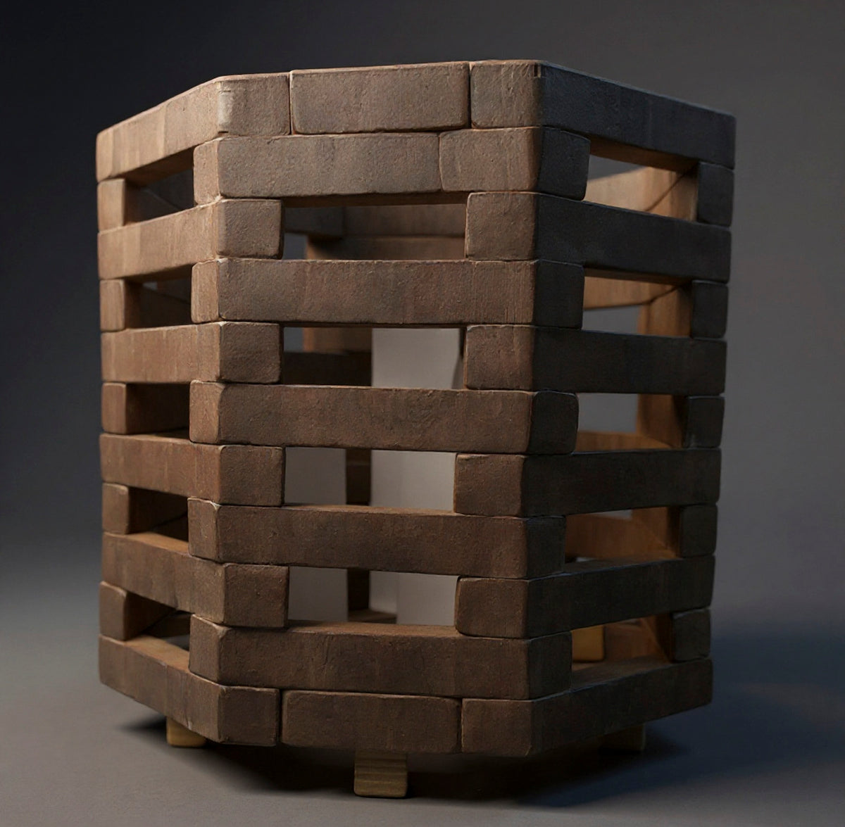 -Custom Shadow Slat™ Outdoor Cedar Lanterns (2)-