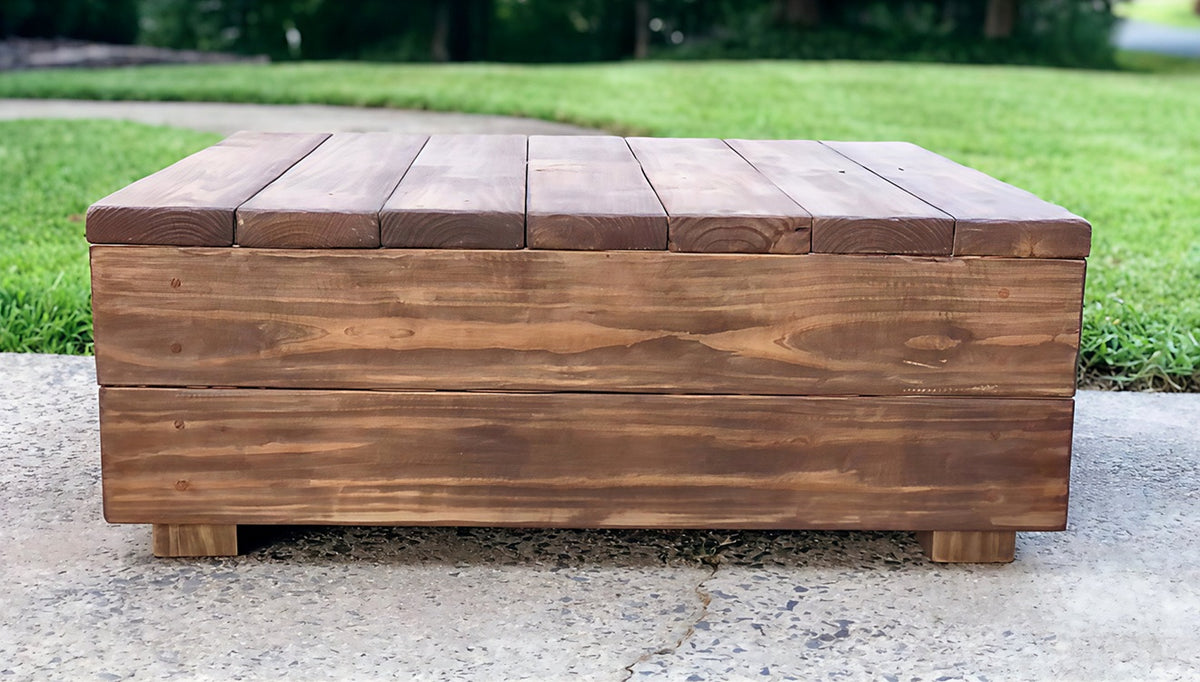 -Custom Low Profile Outdoor Table-