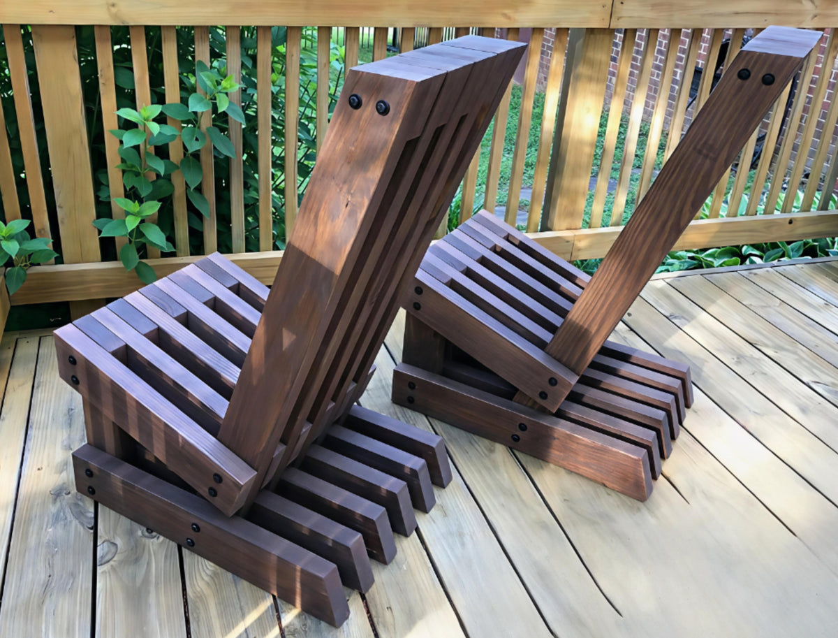 -Original Shadow Slat™ Outdoor Chairs (Cushions Included) + Table-