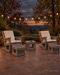 -Custom Shadow Slat™ Outdoor Lounger XL Set-